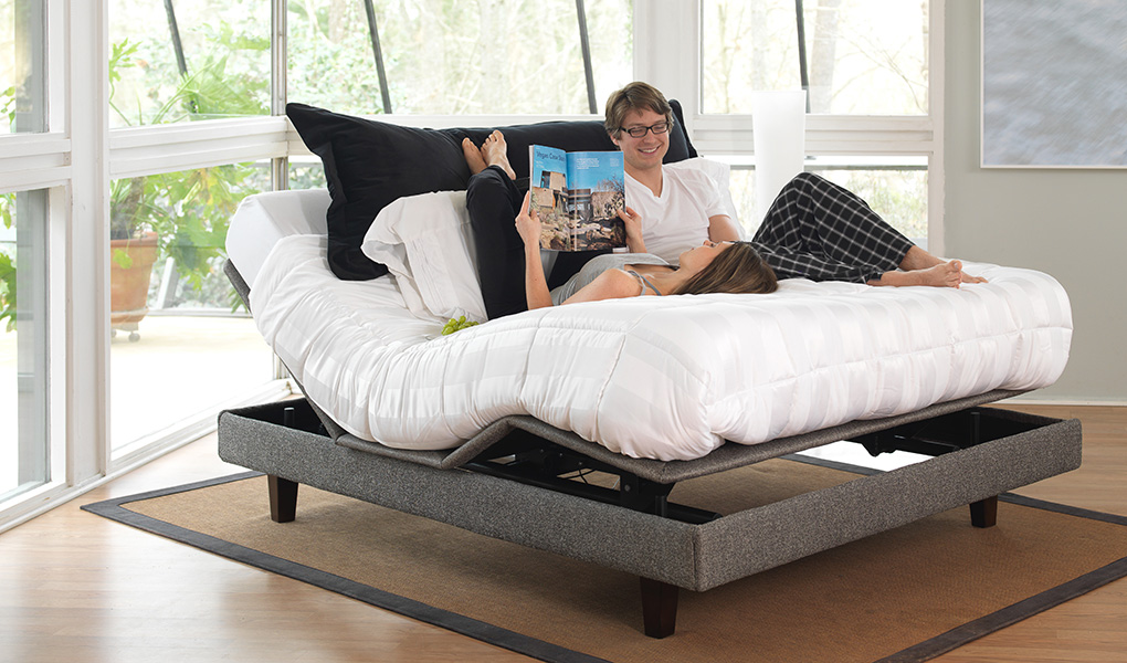 Rest Refreshed Adjustable Bed - improve your sleep position